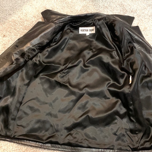 🇨🇦Viktor Sabo Genuine Leather Jacket Made in Canada 🇨🇦 - Picture 5 of 7